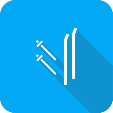 Kayak. Web simgesi basit illüstrasyon