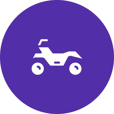 motosiklet simgesi vektör illüstrasyonu