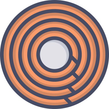 Hedef. Web simgesi basit illüstrasyon