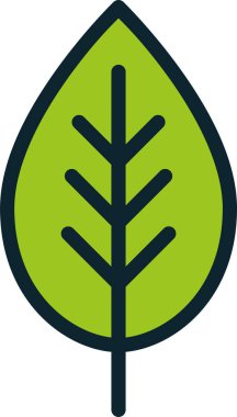 Çam ağacı. Basit resimleme