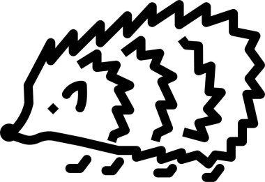 Çizgi film ormanının vektör çizimi