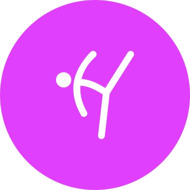 Tekvando. Web simgesi basit illüstrasyon