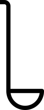 Mutfak. Web simgesi basit illüstrasyon