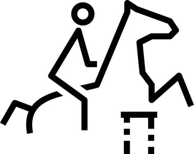 At. Web simgesi basit illüstrasyon