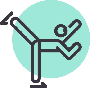 kayan ağ simgesi basit illüstrasyon