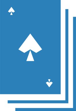 Kumarhane kartlarının vektör illüstrasyonu