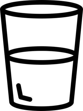 su Ağı simgesi basit illüstrasyon