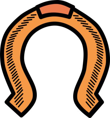 At nalı. Web simgesi basit illüstrasyon