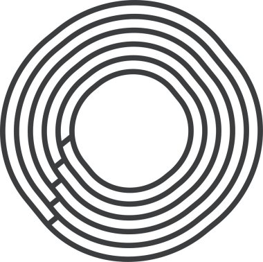 Çalışan simgenin vektör illüstrasyonu