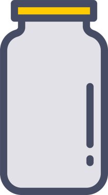 Şişenin vektör illüstrasyonu