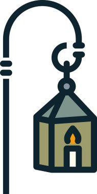 Fener. Web simgesi basit tasarım 