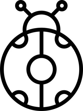 atom. Web simgesi basit illüstrasyon