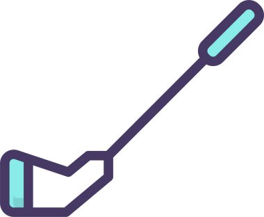 golf web simgesi basit illüstrasyon