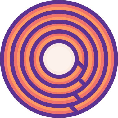 Hedef. Web simgesi basit illüstrasyon