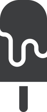 Buz. Web simgesi basit illüstrasyon