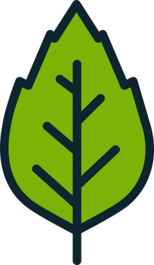 Ağaç. Web simgesi basit illüstrasyon