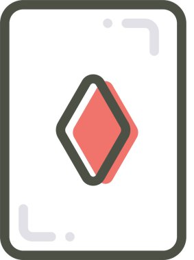 Kumarhane kartlarının vektör illüstrasyonu