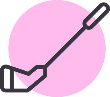 golf web simgesi basit illüstrasyon