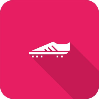 spor ayakkabıları ikon vektör illüstrasyonu