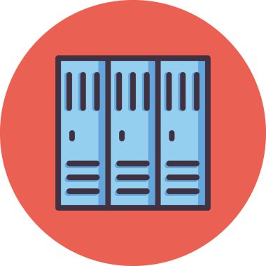 Dosya simgesinin vektör illüstrasyonu