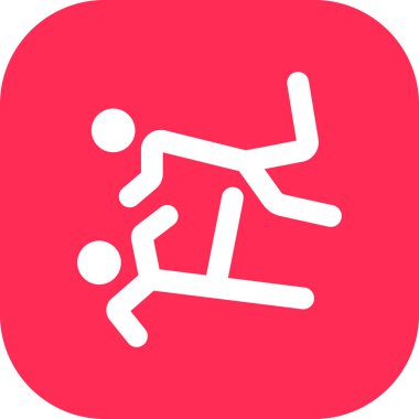 Felç oyunları. Web simgesi basit illüstrasyon