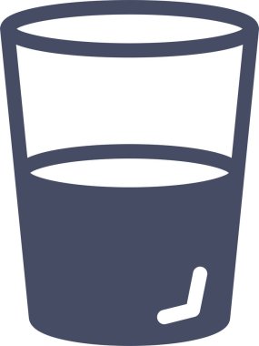 su Ağı simgesi basit illüstrasyon