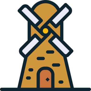 su Ağı simgesi basit illüstrasyon