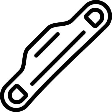 Kalem. Web simgesi basit illüstrasyon