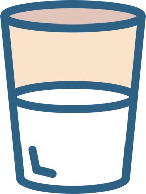 su Ağı simgesi basit illüstrasyon