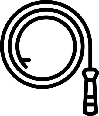 Kırbaç Ağı simgesi basit illüstrasyon