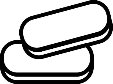 Gıda simgesinin vektör illüstrasyonu