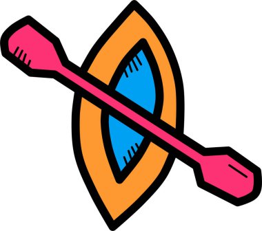 Kano. Web simgesi basit illüstrasyon