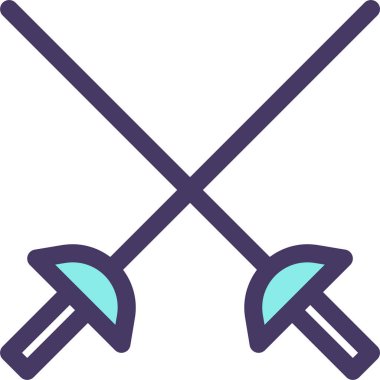 Eskrim web simgesi basit illüstrasyon