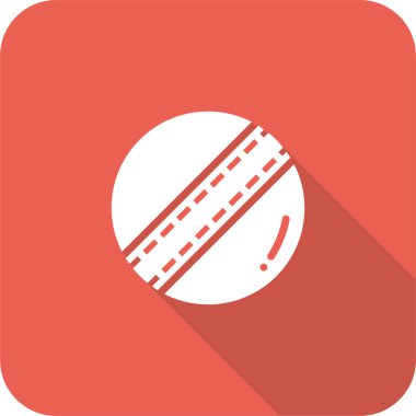 Kriket web simgesi basit illüstrasyon
