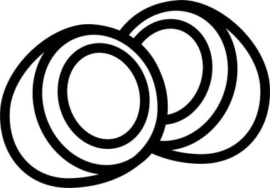 - Şeker. Web simgesi basit illüstrasyon