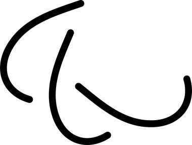 Felç oyunları. Web simgesi basit illüstrasyon