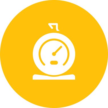 Saat simgesi vektör illüstrasyonu