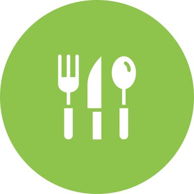 bıçak ağ simgesi, basit vektör illüstrasyonu 