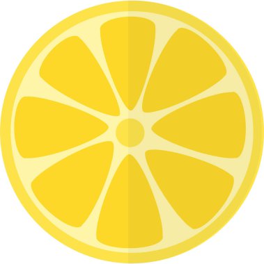 lemon. Web simgesi basit illüstrasyon 