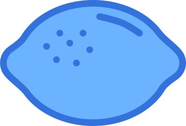 lemon. Web simgesi basit illüstrasyon 