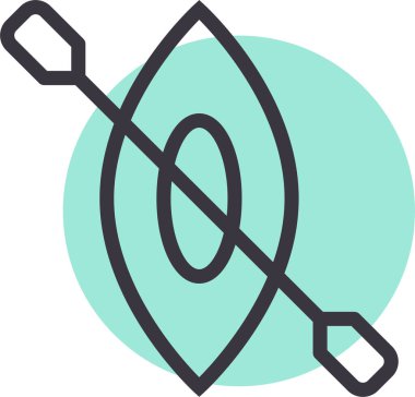 Kano. Web simgesi basit illüstrasyon