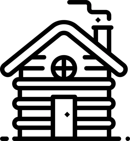 House Web Icon Simple Illustration — Stock Vector