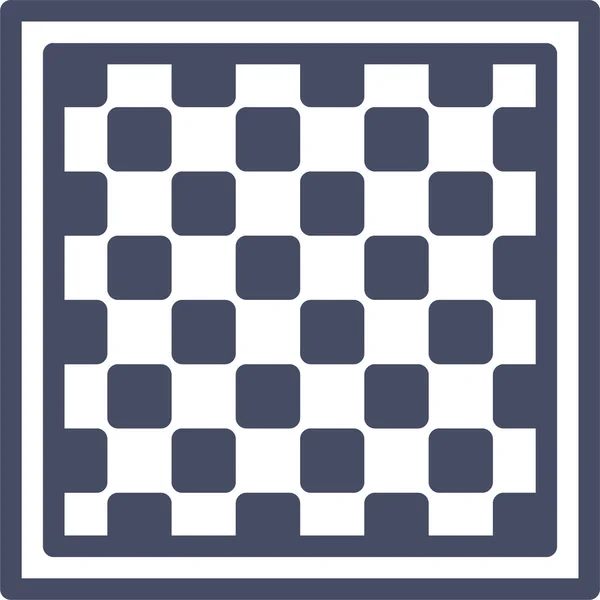 Векторная Иллюстрация Шахматной Игры — стоковый вектор