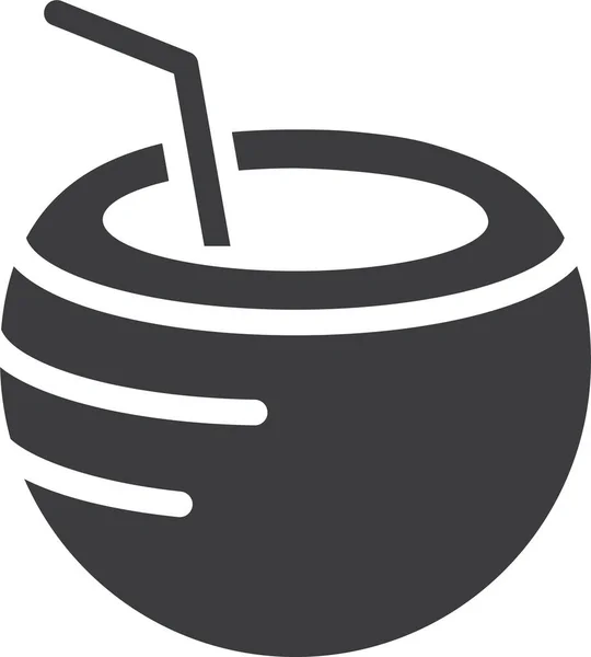 Векторна Ілюстрація Символу Їжі Напою — стоковий вектор