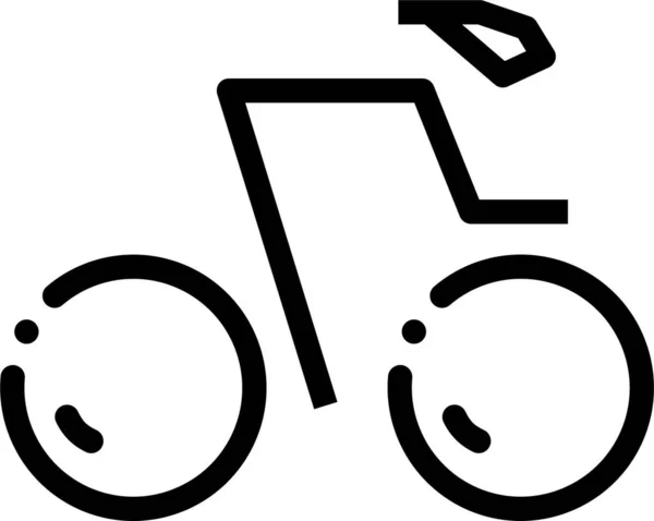 Εικονίδιο Ποδηλάτου Απλή Απεικόνιση Του Διανυσματικού Εικονιδίου Ποδηλάτου Για Διαδίκτυο — Διανυσματικό Αρχείο