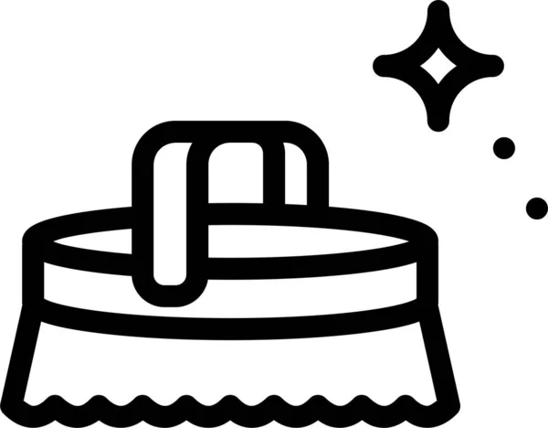 Kuchen Web Symbol Einfache Illustration — Stockvektor