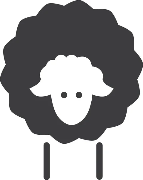 Овцы Иконка Сайта — стоковый вектор