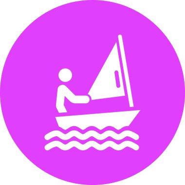 Bir tekne simgesinin gösterimi