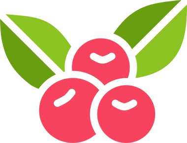 Noel 'de kutsal meyveler. Basit tasarım