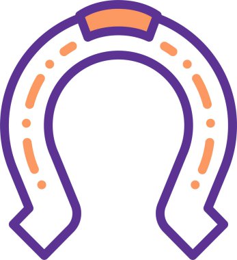 At nalı. Web simgesi basit illüstrasyon